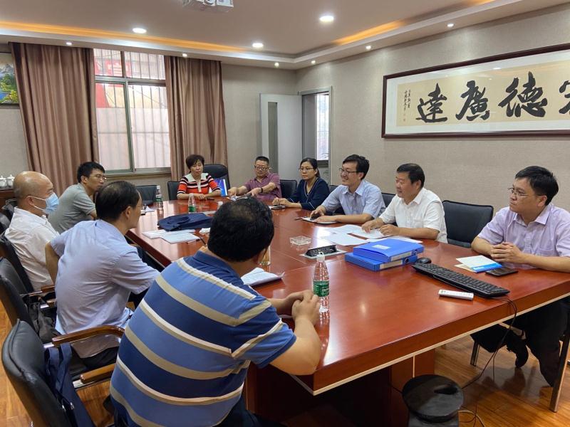 省总工会联合调研组来星空官网首页集团调研