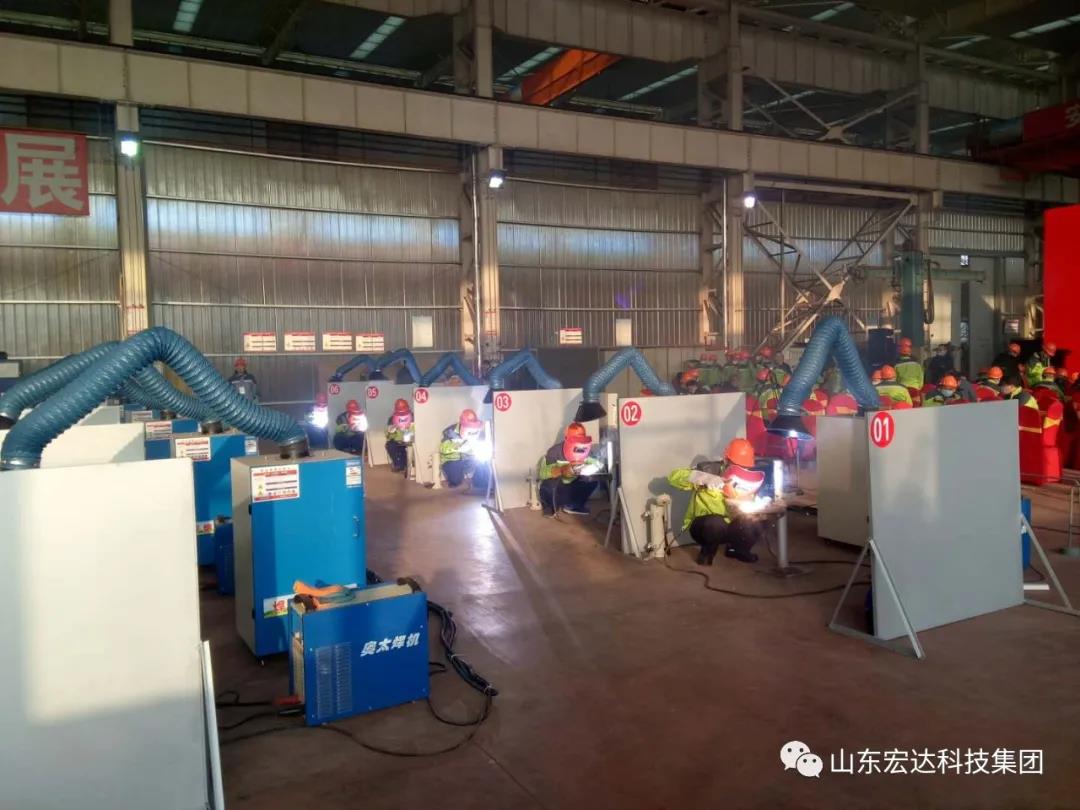 济南市长清区第五届职工焊接技能大赛在星空官网首页集团隆重举行 济南市长清区第五届职工焊接技能大赛在星空官网首页集团隆重举行