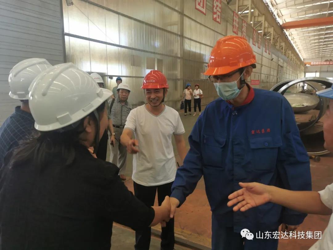 市总工会副主席于虹到星空官网首页集团调研